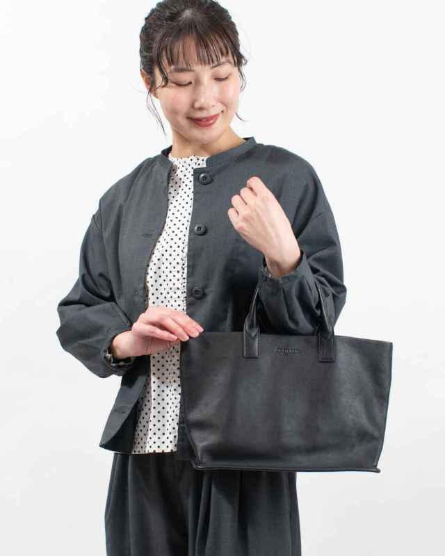 51113 ONEPAIRED/toleur カウレザーワイドトート