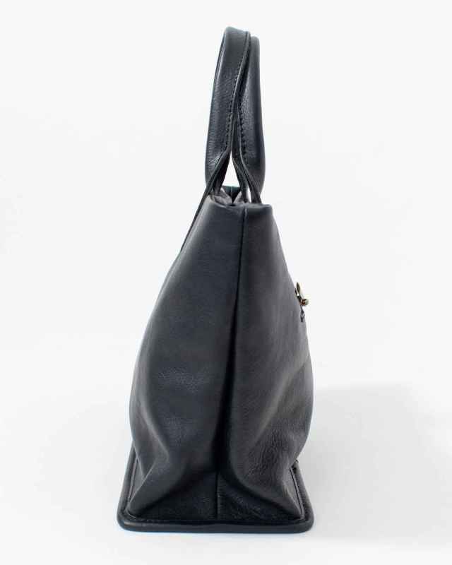 51113  ONEPAIRED/toleur カウレザーワイドトート