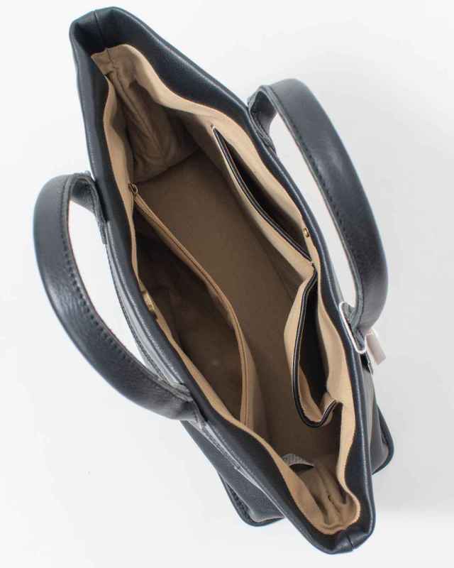 51113  ONEPAIRED/toleur カウレザーワイドトート