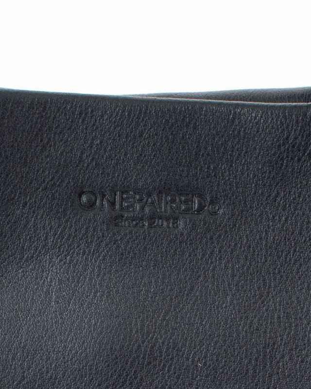 51113  ONEPAIRED/toleur カウレザーワイドトート