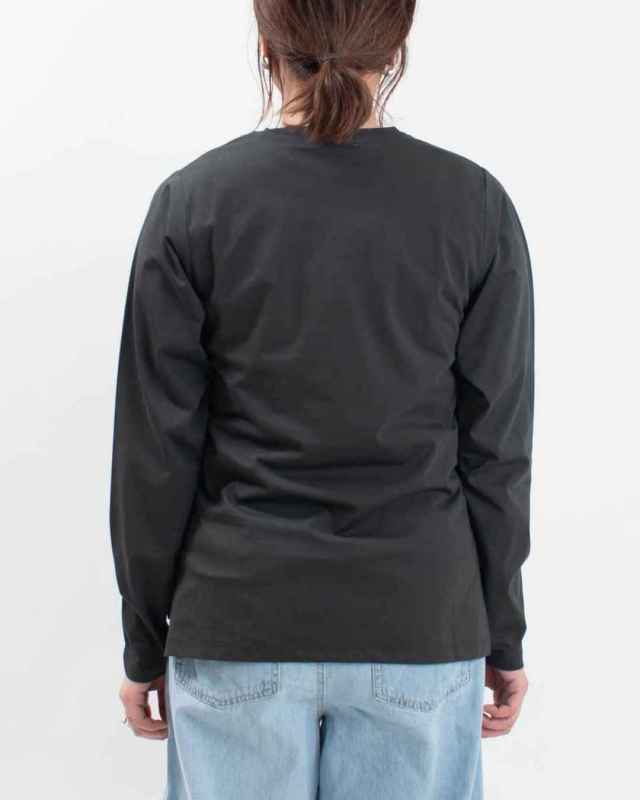 5142502  MAFRAIS シルケット天竺 接触冷感レースパッチロゴTシャツ