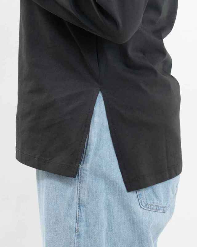 5142502  MAFRAIS シルケット天竺 接触冷感レースパッチロゴTシャツ