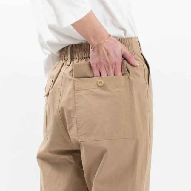 特価商品  YARRA NEU ライトコットンベイカーパンツ｜ナチュラル パンツ