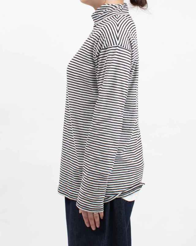 5646571  nuance of F シアーボーダーフライスねじれクシュクシュタートルネック