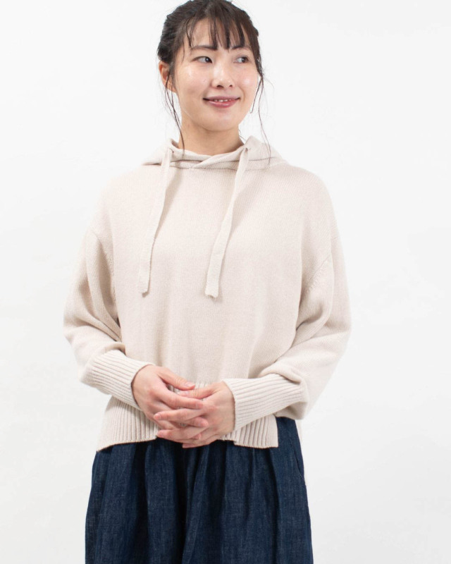 mao made フード付きプルオーバー【WEB限定】