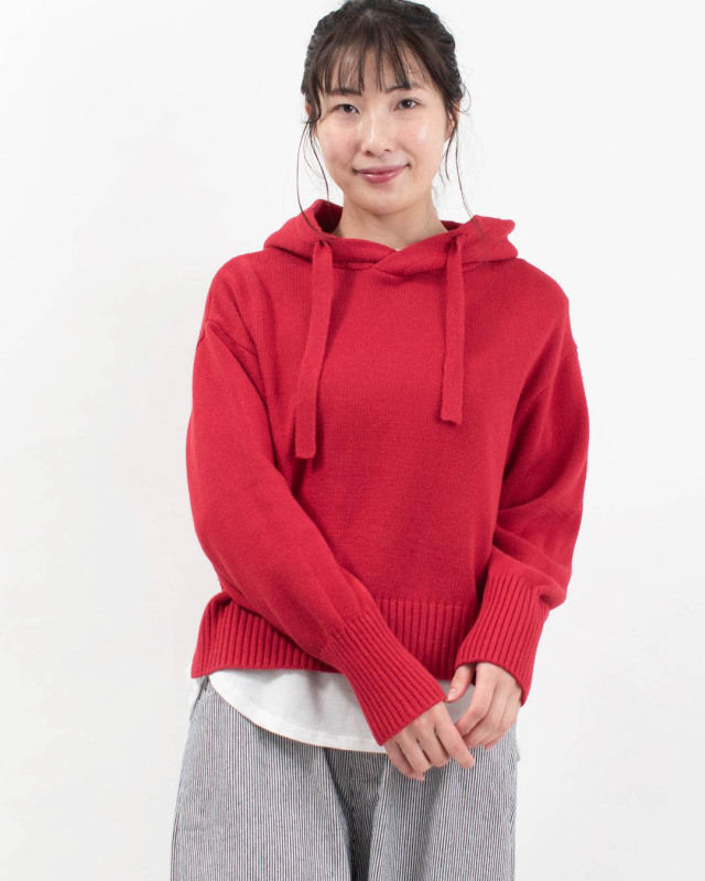 611105 mao made フード付きプルオーバーフード付きプルオーバー