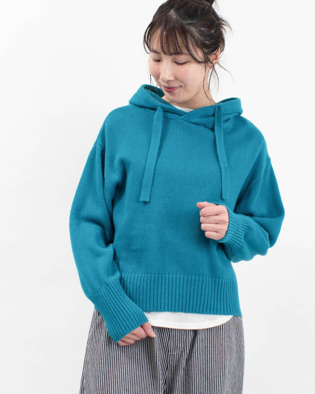 611105 mao made フード付きプルオーバーフード付きプルオーバー