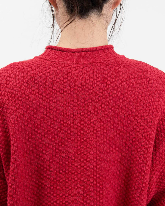 611106 mao made かのこ編み2WAYドルマンスリーブカーディガン