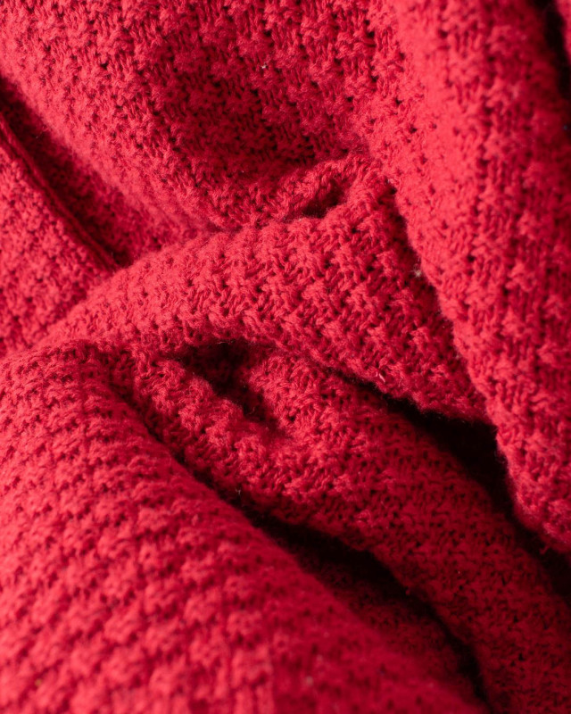 611106 mao made かのこ編み2WAYドルマンスリーブカーディガン