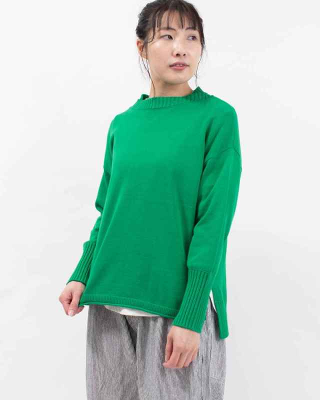 611108 mao made 異ゲージリブ プルオーバー