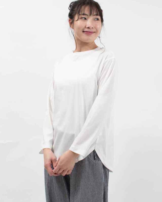 mao made いつものラウンドヘムTEE【WEB限定】