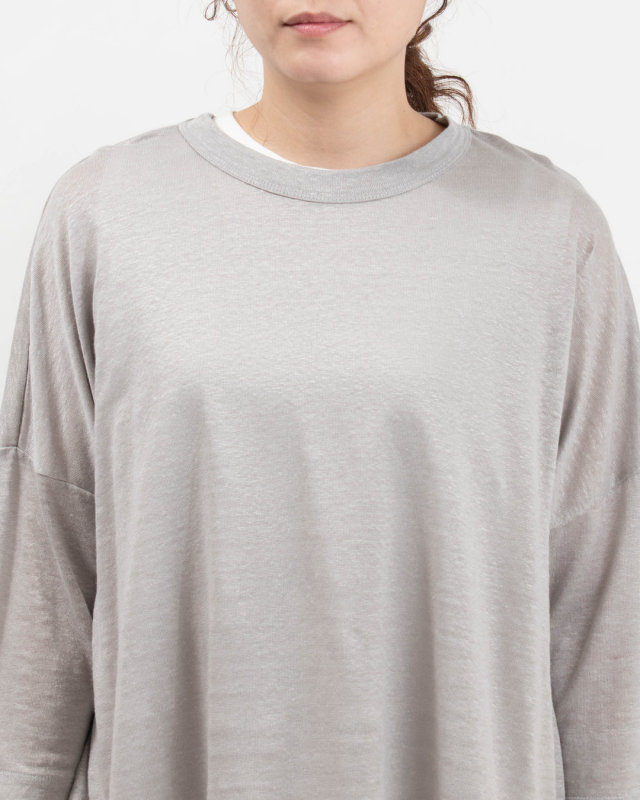 611206　mao made 7分袖ワイドTEE