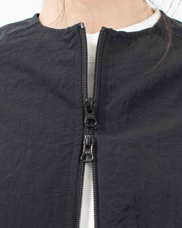 611307  mao made ヴィンテージウェザー バルーンシルエットZIP UP ベスト