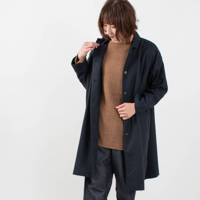 Bliss bunch Aラインロングコート|ナチュラルファッション ...