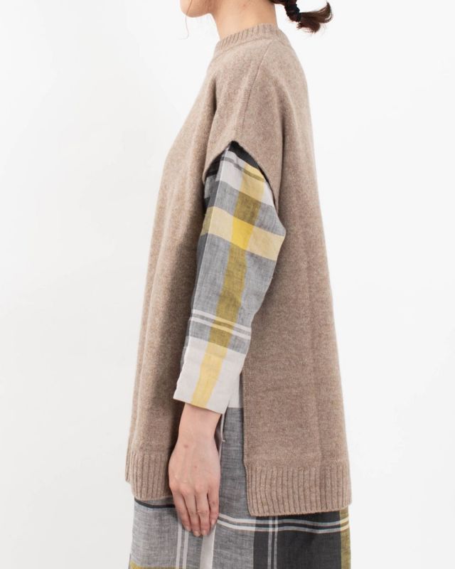 646611　NARU タスマニアラムタポットベスト