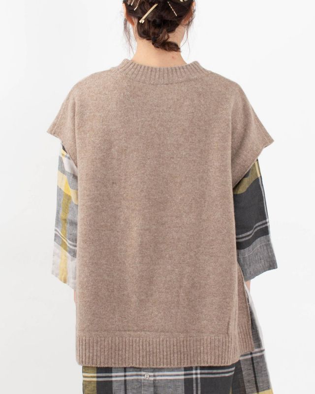 646611　NARU タスマニアラムタポットベスト