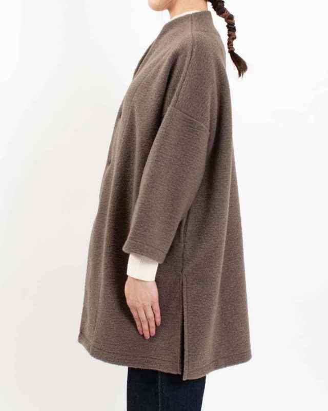650240　NARU トラベルウールプレミアノッチコート