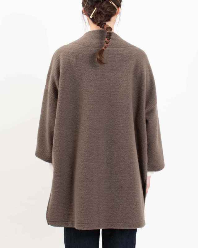 650240　NARU トラベルウールプレミアノッチコート