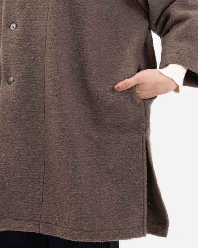 650240　NARU トラベルウールプレミアノッチコート