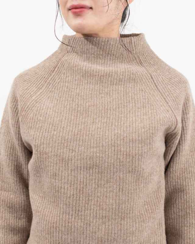 650602  NARU タスマニアラム エトレニットセーター プルオーバー