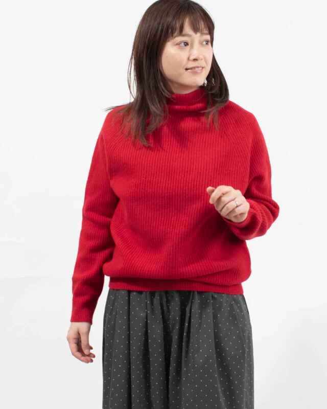 NARU タスマニアラム エトレニットセーター プルオーバー