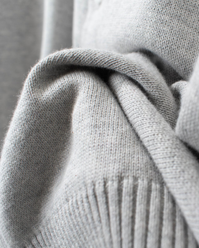 650710  NARU 綿コーマ 14G天竺 2WAYニットカーディガン