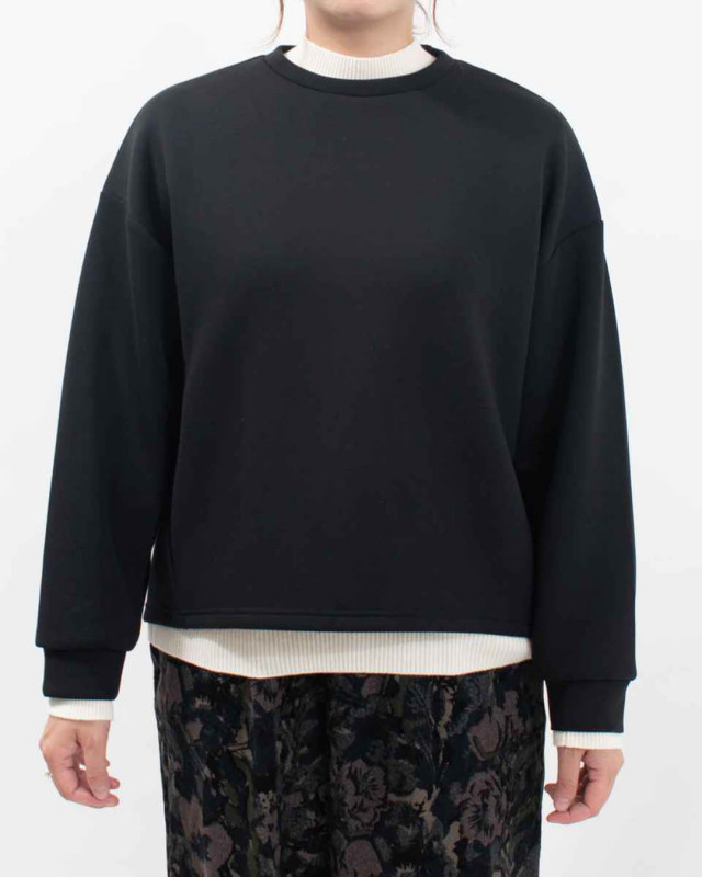 656227 NARU ミリオラメントダブルエアースリットプルオーバー