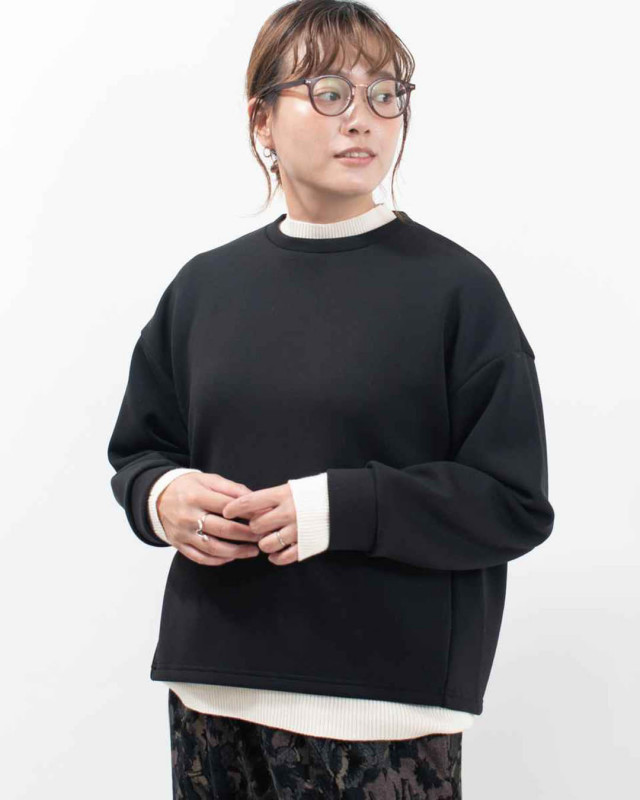 656227 NARU ミリオラメントダブルエアースリットプルオーバー