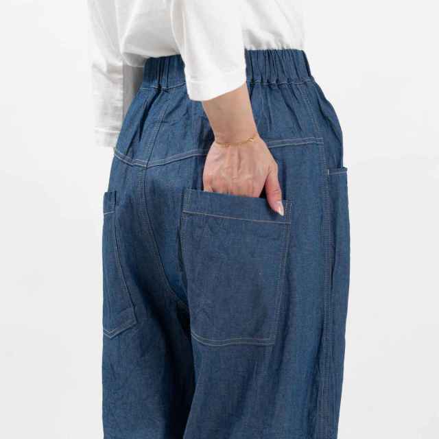 658802 NARU 7オンスサマーデニム ノッポパンツ