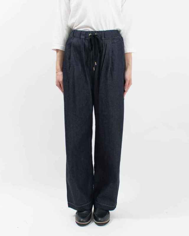 660811  NARU 8オンスムラデニム イージーパンツ