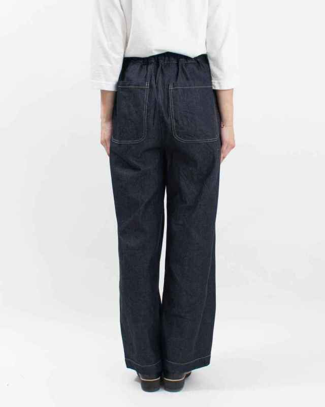 660811  NARU 8オンスムラデニム イージーパンツ