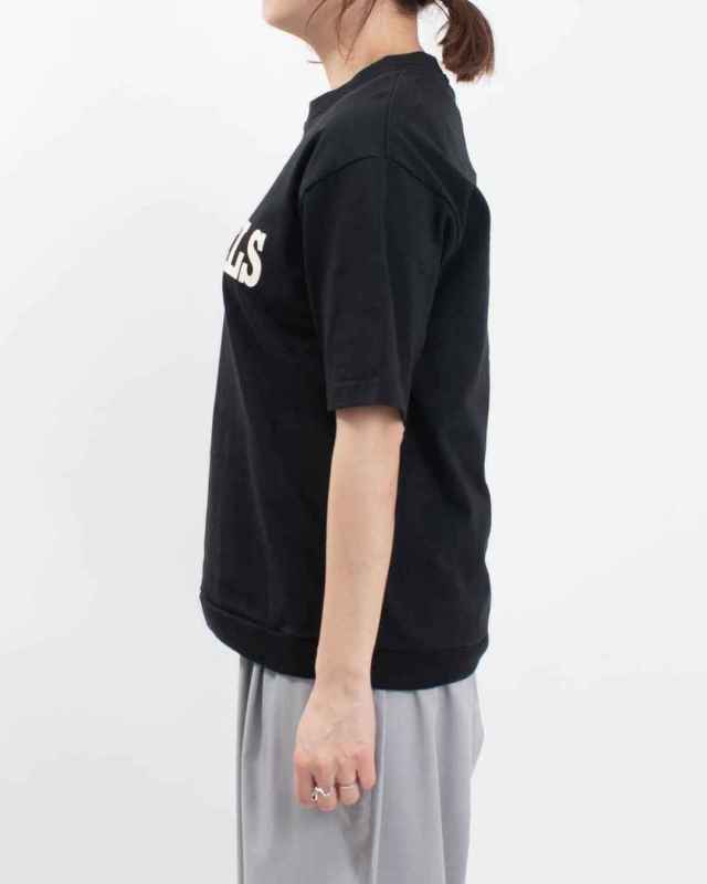 661020  NARU アーミーコットン度詰天竺 BRUSSELSプリントT