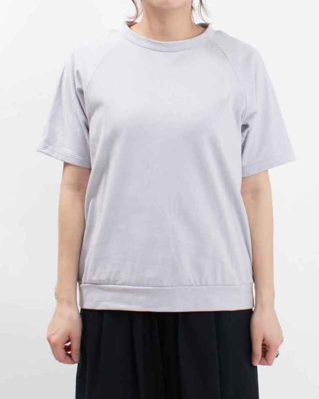 661021  NARU アーミーコットン度詰天竺ワイトラグランT