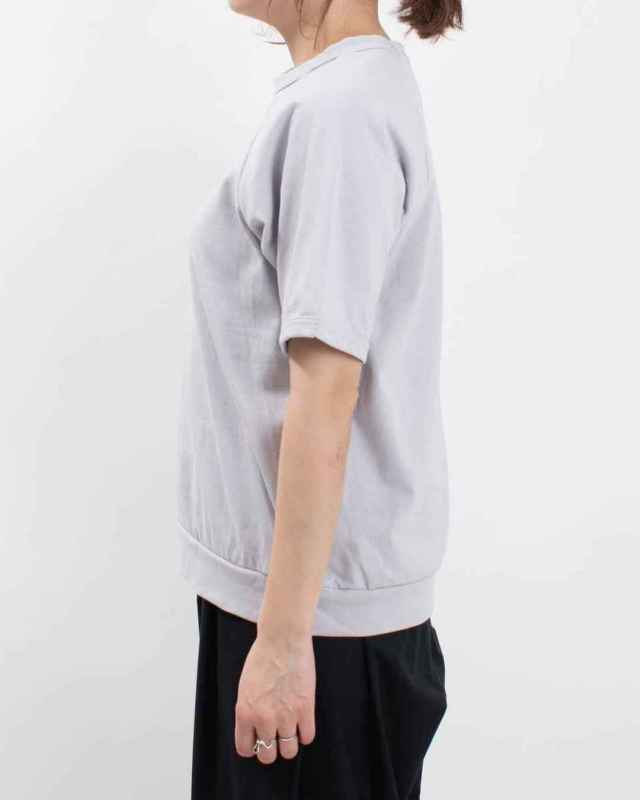 661021  NARU アーミーコットン度詰天竺ワイトラグランT