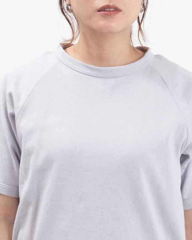 661021  NARU アーミーコットン度詰天竺ワイトラグランT