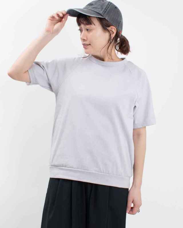 661021  NARU アーミーコットン度詰天竺ワイトラグランT