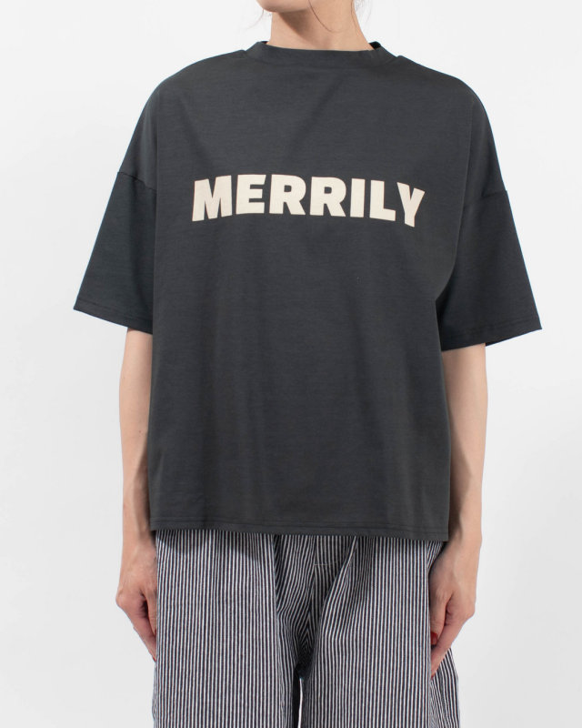 671216 NARU デラヴェプレミアム MERRILYプリントシャツ