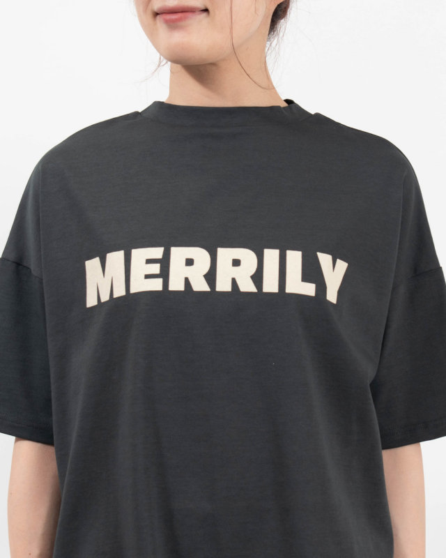 671216 NARU デラヴェプレミアム MERRILYプリントシャツ