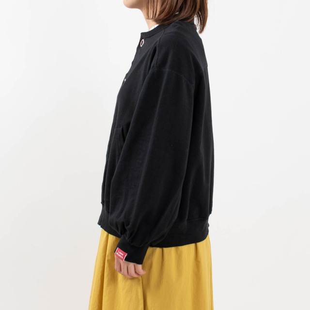 NARU 40/20ミニ裏毛×40/-スパンテレコ LIBRE裏毛ブルゾンジャケット744010