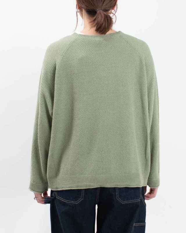 751-201  Bliss bunch 麻綿ニット ラグランプルオーバー