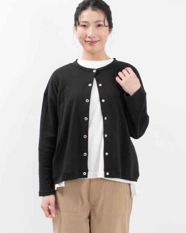 751-210  Bliss bunch 前後ワイドリングドットカーディガン