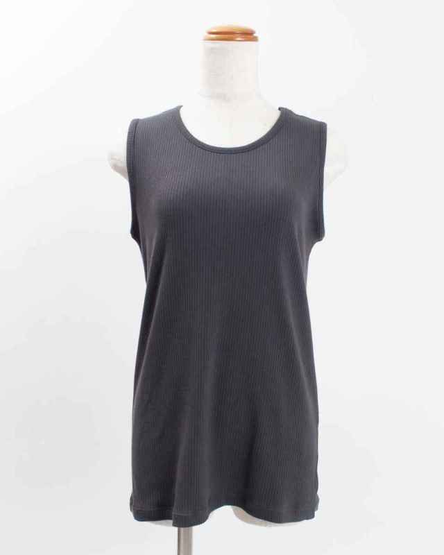 751-252  Bliss bunch スーピマコットンテレコ Uネックタンクトップ