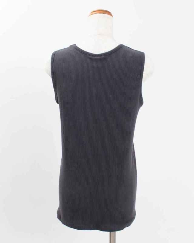 751-252  Bliss bunch スーピマコットンテレコ Uネックタンクトップ