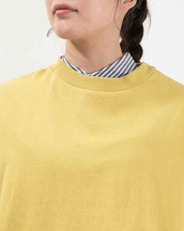 751-298  Bliss bunch ミニ裏毛サイドスリットプルオーバーベスト