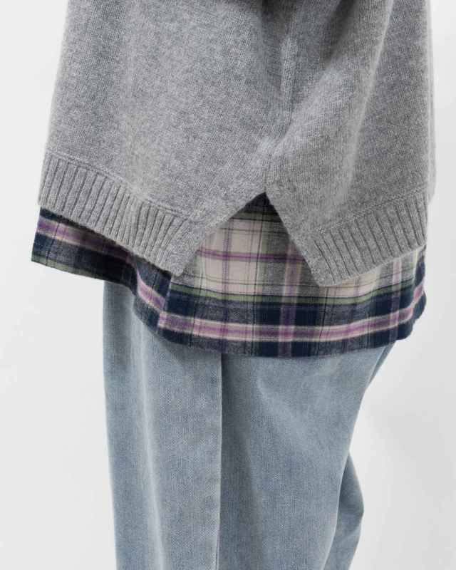 758-215 Bliss bunch 切替ワイドDショルダーベスト