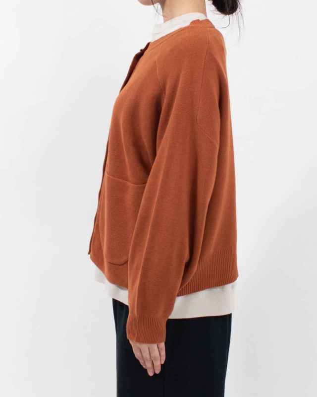 758-239 Bliss bunch 変形ラグランカーディガン