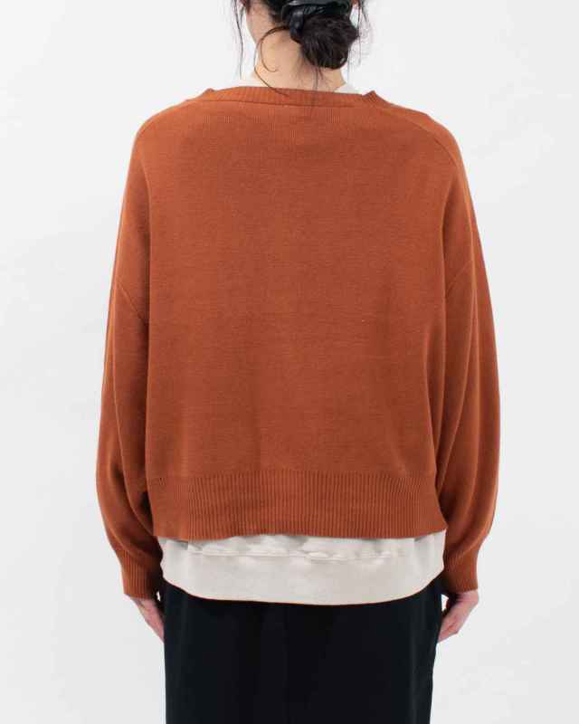 758-239 Bliss bunch 変形ラグランカーディガン