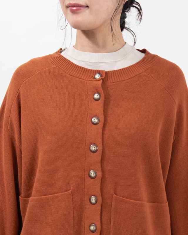 758-239 Bliss bunch 変形ラグランカーディガン