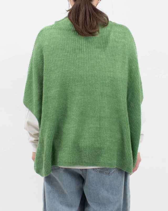 758-268 Bliss bunch ハイネックワイドプルオーバーベスト