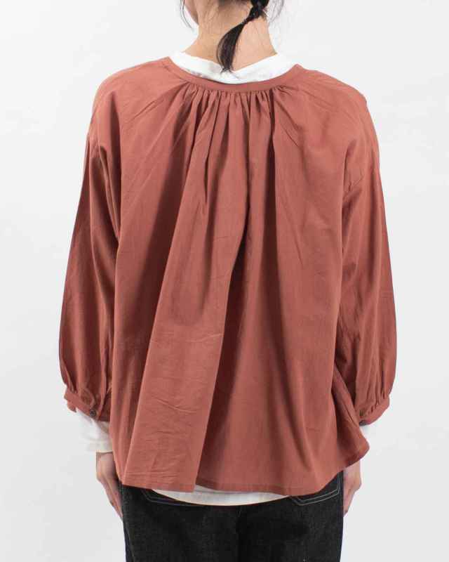 758-274 Bliss bunch ギャザーブラウス（9分袖）